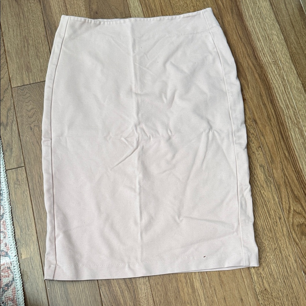 Tahari Blush Pencil Skirt